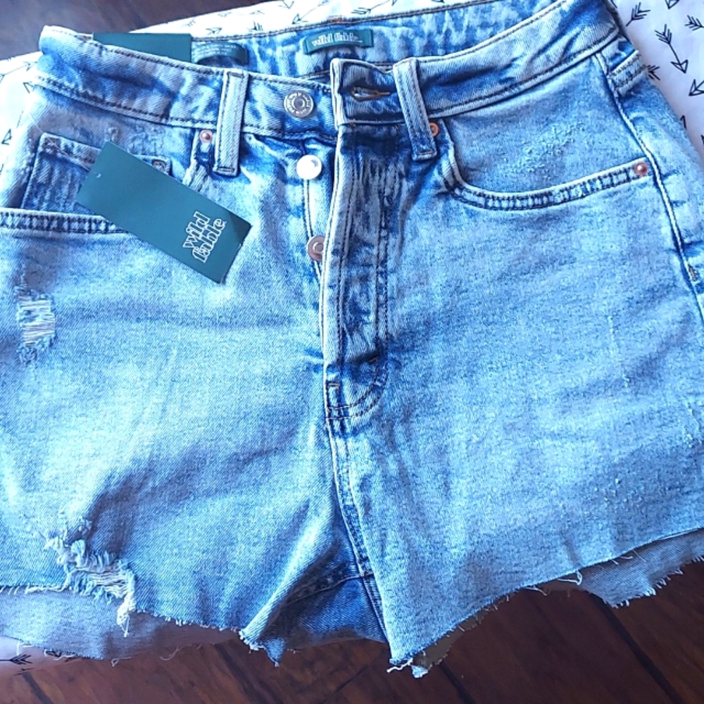 Wild Fable super high rise curvy shorts